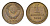 СССР 1 копейка 1990 Y 126a латунь aUNC 4684-544