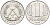 ГДР 1 пфенниг 1968 А KM 8.1 алюминий aUNC 4564-1025