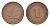 ФРГ 1 пфенниг 1949 F KM A101, J. 376 сталь плакированная медью 4685-346