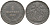 Ватикан 1 байоччо 1851 R, год V KM 1345 (C168) медь 176-241