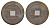 Китай копия игровой жетон в 1 кэш медь 4657-935