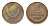 СССР 1 копейка 1969 Y 126a латунь 4684-454