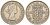 Великобритания 1 шиллинг 1956 Елизавета II (1952-2022), Шотландский герб KM 905, Spink 4148 медно-никель 83-1111