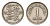 Эстония 1 марка 1922 год-тип KM 1 медно-никель 73-247