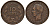 Греция 10 лепта 1869 ВВ, король Георг I (1863-1913) KM 43 медь 4536-621
