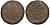 Россия 5 копеек 1774 ЕМ, Екатерина II (1762-1796), Орел образца 1770-1777 Биткин 623 а медь 1103-8-62