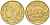 ФРАНЦИЯ 50 САНТИМОВ 1941 ТИП MORLON KM 894.1, LE FRANC 192.18 алюминиевая бронза 44-452