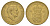 Дания 1 крона 1949 N, Фредерик IX (1947-1972) KM 837 алюминиевая бронза 4638-722