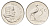 ЮАР 5 центов 1966 Ян ван Рибек (1619-1677), Suid Africa, легенда на африкаанс, райский журавль KM 67.2 медно-никель 4696-952