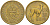 ПЕРУ 1 СОЛЬ 1973 ЛАМА KM 248 латунь 4403-332