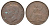 Великобритания 1 пенни 1945 Георг VI (1936-1952) KM 845, Spink 4114 бронза 4661-823