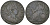 Англия 1/2 пенни 1699 Вильгельм III (1694-1702) KM 503, Spink 3556 медь 4590-632