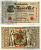 Германия 1000 марок 1910 21 апреля 1910, красная печать, номер семизначный, серия В, буква С, выпуск АПРЕЛЬ - АВГУСТ 1919 Pick 44, Роземберг 45b бумага VF 2194-21-1-2