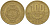 Коста-Рика 100 колон 1998 B.C.C.R. KM 230а латунь 82-235