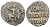 ВЕЛИКОЕ КНЯЖЕСТВО МОСКОВСКОЕ ДЕНГА 1535 - 1547 ИВАН IV ВАСИЛЬЕВИЧ, МОСКОВСКИЙ МОНЕТНЫЙ ДВОР, 0,34 ГР ГиК №48 серебро 262-963