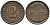 ГЕРМАНИЯ 2 РЕНТЕНПФЕННИГА 1924 A KM 31, J. 307 бронза 24-547