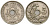 Бельгия 5 сантимов 1927 Belgie KM 67 медно-никель 4548-621