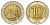 СССР 10 рублей 1991 ЛМД, ГКЧП KM 295, Федорин 15 биметалл 4678-353