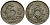 Бельгия 5 сантимов 1922 Belgie KM 67 медно-никель 4173-237