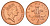 Великобритания 2 пенса 1992 Елизавета II (1952-2022) KM 936a, Spink 4376 (C4) сталь плакированная медью UNC 4628-757