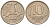 Россия 10 рублей 1992 ЛМД KM 313 медно-никель UNC 119-254