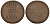 Ганновер 1 пфенниг 1838 A, Эрнст Август (1837-1851) KM 173.1, AKS 126, J. 54 медь 75-564