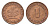 ФРГ 1 пфенниг 1949 F KM A101, J. 376 сталь плакированная медью 4685-343