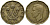 Великобритания 3 пенса 1943 Георг VI (1936-1952) KM 849, Spink 4112 никель латунь 3459-146