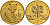 Польша 2 злотых 2011 MW, серия всемирная природа, барсук KM 762 нордик UNC 4511-545
