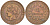 Франция 10 сантимов1897 A, Третья Республика (1871-1940) KM 815.1, LA FRANC 135.44 бронза 4683-525