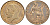 Великобритания 1/2 пенни 1924 Георг V (1910-1936) KM 809, Spink 4056 бронза 4514-854
