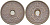 ДАНИЯ 5 ЭРЕ 1927 NCN; GJ, КРИСТИАН X (1912-1947) KM 828.1 бронза 180-1224
