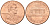 США 1 ЦЕНТ 2007 ЛИНКОЛЬН KM 201b цинк плакированный медью UNC 187-738