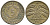 ГЕРМАНИЯ 5 РЕНТЕНПФЕННИГОВ 1924 A KM 32, J. 308 алюминиевая бронза 39-456