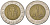 Египет 1 фунт 2007 сфинкс KM 940a биметалл 4616-936