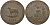 Великобритания, Бедфордшир 1/2 пенни 1794 токены Кондера Dalton & Hamer 3, Atkins 2 медь 000-000