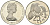 Британские Виргинские острова 25 центов 1973 KM 4 медно-никель PROOF 81-342