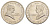 Филиппины 1 писо 1970 Визит Папы Павла VI KM 202 никель UNC 1082-4-24