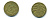 ГЕРМАНИЯ 5 РЕНТЕНПФЕННИГОВ 1924 А, KM 32, J. 308 алюминиевая бронза 80-756