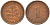 ФРГ 1 пфенниг 1987 D KM 105, J. 380 сталь плакированная медью    4598-642