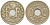 ФРАНЦИЯ 10 САНТИМОВ 1924 ТИП ЛИНДАЙЁ KM 866а, LE FRANC 138.10 медно-никель 4402-751
