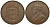 Джерси 1/12 шиллинга 1935 Георг V (1910-1936) KM 16 бронза 4383-821