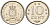 Нидерландские Антилы 10 центов 1975 Юлиана (1948-1980) KM 10 никель 4169-342
