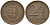 Венгрия 2 филлера 1946 ВР, первая республика (1946-1948) KM 529 латунь 4585-167
