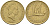 Новая Зеландия 2 доллара 1990 Елизавета II (1952-2022), большая белая цапля KM 79 алюминиевая бронза 51-3942