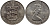 Гернси 25 пенсов 1978 Королевский визит KM 32 медно-никель UNC 74-714