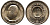 Норвегия 10 крон 1984 Улаф V (1957-1991) KM 427 медь цинк никель UNC 81-845