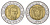 Эквадор 1000 сукре 1996 KM 99 биметалл 4121-1211
