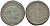 Римская Империя нуммий 302 - 303 Диоклетиан, бюст императора, IMP C C VAL DIOCLETIANVS P F AVG / Гений Римского народа, GENIO POPVLI ROMANI Г TS, Фессалоника RIC 25а биллон 1073-23-41
