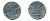 Бразилия 5 крузейро 1990 фермер KM 618.1 нержавеющая сталь aUNC 93-655